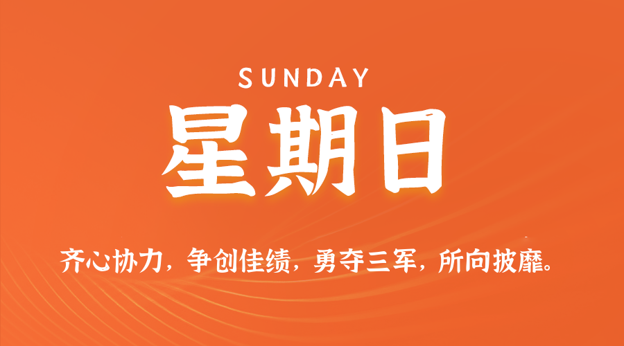 03日22日,星期日,在这里每天60秒读懂世界!